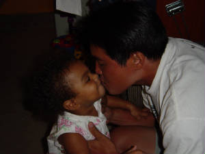 Uncle's  kisses rock too