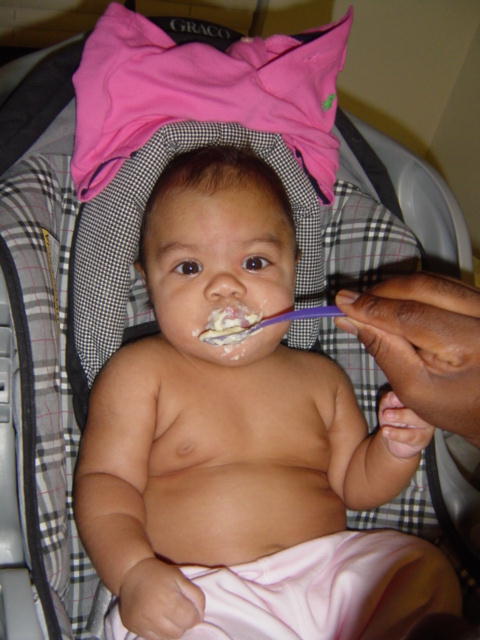 I can eat cereal from a spoon now.