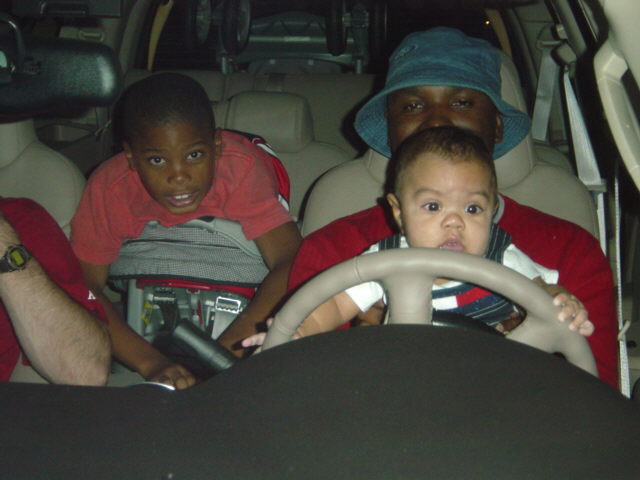 I drove all night.