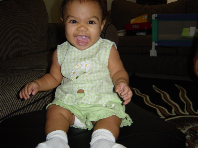 I just love to smile.