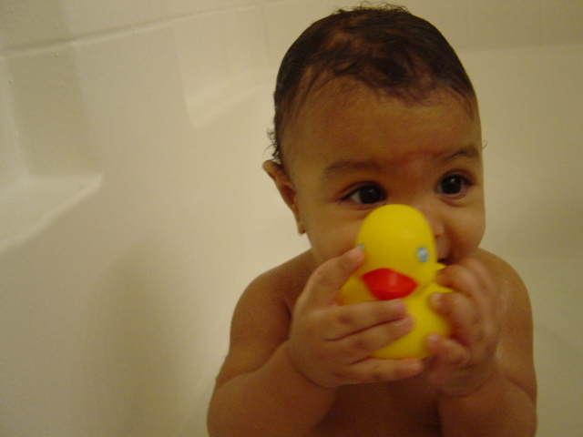 Rubber ducky, you're the one.