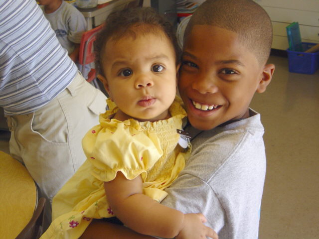 This was my brother's birthday party at school.