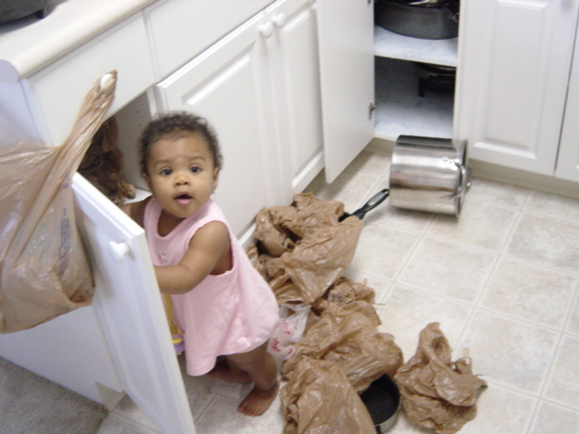 I am good at making messes.