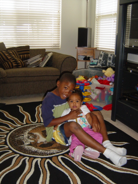 Devan and I.
